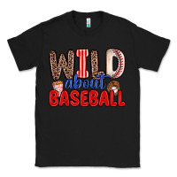 Black wild about baseball Classic Tee - Zillion Design Studio