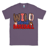 Lavender wild about baseball Classic Tee - Zillion Design Studio