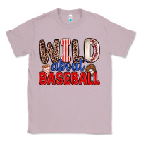 Lilac wild about baseball Classic Tee - Zillion Design Studio