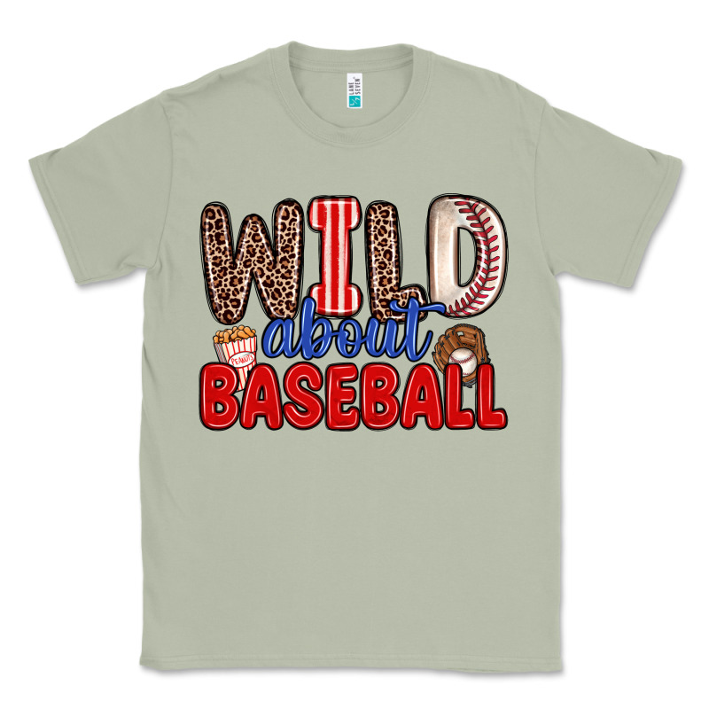 Wild About Baseball Classic Tee by Zillion Design Studio | Teevron