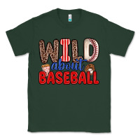 Sports Green wild about baseball Classic Tee - Zillion Design Studio