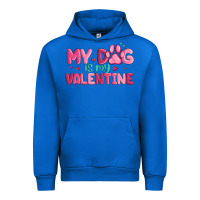 Cobalt my dog is my valentine Urban Hoodie - MaliasSmallBusiness