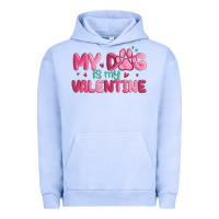 Pigment Grape Ice my dog is my valentine Urban Hoodie - MaliasSmallBusiness