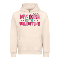 Sandshell my dog is my valentine Urban Hoodie - MaliasSmallBusiness