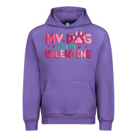 Tulip my dog is my valentine Urban Hoodie - MaliasSmallBusiness