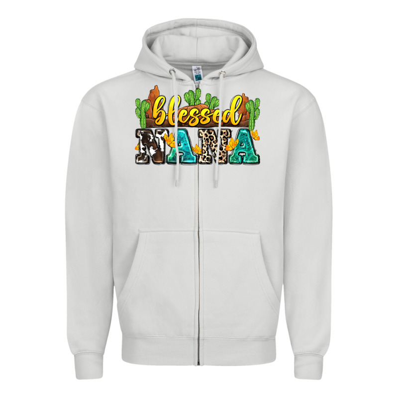 Blessed Nana Zipper Hoodie by Zillion Design Studio | Teevron