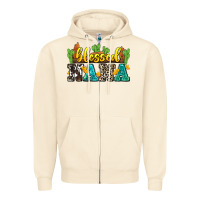 Sandshell blessed nana Zipper Hoodie - Zillion Design Studio
