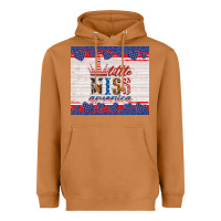 Meerkat 4th of july little miss America Heavyweight Hoodie - HRA Design Shop