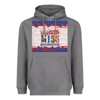 Storm 4th of july little miss America Heavyweight Hoodie - HRA Design Shop
