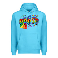 Ocean Blue pride Premium Hoodie - MaliasSmallBusiness