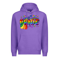 Purple pride Premium Hoodie - MaliasSmallBusiness