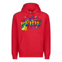 Red pride Premium Hoodie - MaliasSmallBusiness