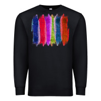 Black Colored Jute Brush Strokes Premium Sweatshirt - Bettercallsaul