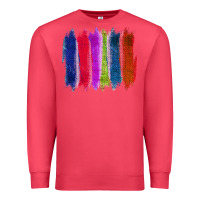 Cardinal Colored Jute Brush Strokes Premium Sweatshirt - Bettercallsaul