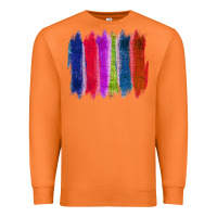 Carrot Colored Jute Brush Strokes Premium Sweatshirt - Bettercallsaul