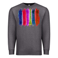 Charcoal Heather Colored Jute Brush Strokes Premium Sweatshirt - Bettercallsaul