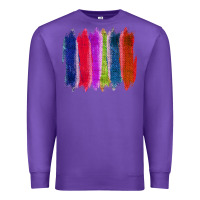 Purple Colored Jute Brush Strokes Premium Sweatshirt - Bettercallsaul