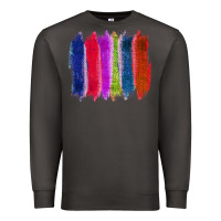 Smoke Colored Jute Brush Strokes Premium Sweatshirt - Bettercallsaul