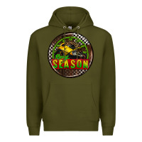 Army Green race coasters Premium Hoodie - AdoDesignShop