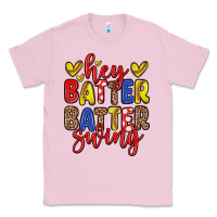Bubblegum Pink hey batter batter swing softball Classic Tee - Zillion Design Studio