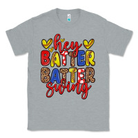 Heather Grey hey batter batter swing softball Classic Tee - Zillion Design Studio