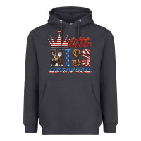 Smoke little miss america Heavyweight Hoodie - HRA Design Shop