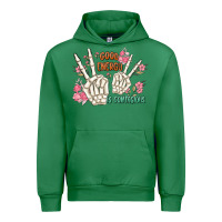 Emerald good energy is contagious Urban Hoodie - MaliasSmallBusiness