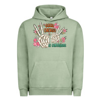 Pigment Oil Green good energy is contagious Urban Hoodie - MaliasSmallBusiness