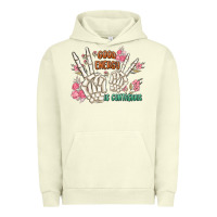 Pigment Pistachio good energy is contagious Urban Hoodie - MaliasSmallBusiness
