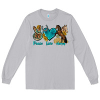 Moon Dust peace love horses tbw Long Sleeve Tee - texasbilliewilder