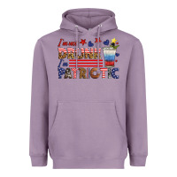 Lavender i'm not drunk i'm patriotic Heavyweight Hoodie - HRA Design Shop