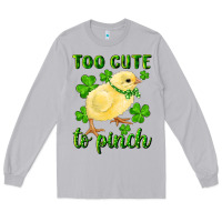 Moon Dust Too Cute To Pinch Chick Long Sleeve Tee - RanaPortraitStore