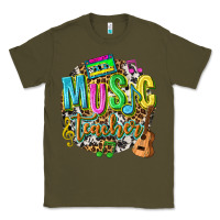 Army Green music teacher Classic Tee - texasbilliewilder