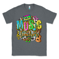 Charcoal Heather music teacher Classic Tee - texasbilliewilder
