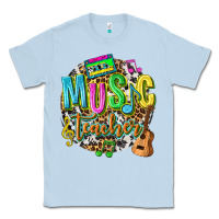 Dusty Blue music teacher Classic Tee - texasbilliewilder