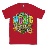 Red music teacher Classic Tee - texasbilliewilder