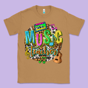 Music Teacher Classic Tee Designed By Texasbilliewilder