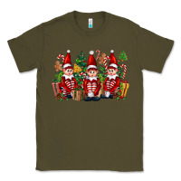 Army Green Christmas Elfs Classic Tee - FaDigitalArtStudio
