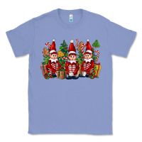Colony Blue Christmas Elfs Classic Tee - FaDigitalArtStudio