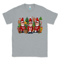 Heather Grey Christmas Elfs Classic Tee - FaDigitalArtStudio