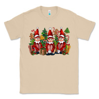 Mushroom Christmas Elfs Classic Tee - FaDigitalArtStudio