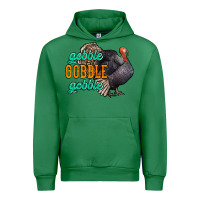 Emerald Thanksgiving turkey gobble gobble Urban Hoodie - NancyCooperArtShop