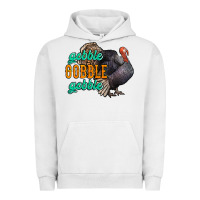 Pigment Lunar Rock Thanksgiving turkey gobble gobble Urban Hoodie - NancyCooperArtShop