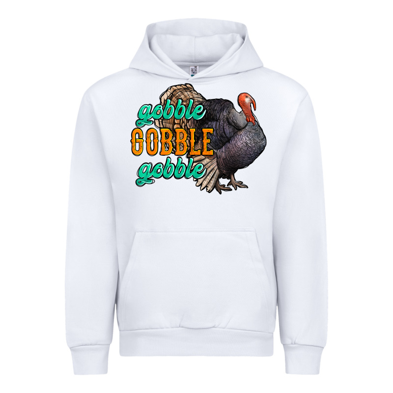 Thanksgiving Turkey Gobble Gobble Urban Hoodie by NancyCooperArtShop | Teevron
