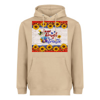 Mushroom i'm not drunk i'm patriotic Heavyweight Hoodie - HRA Design Shop