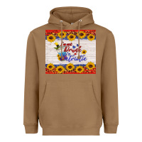 Toasted Coconut i'm not drunk i'm patriotic Heavyweight Hoodie - HRA Design Shop