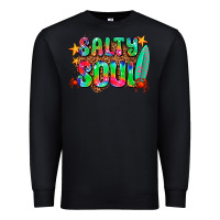 Black salty soul Premium Sweatshirt - AdoDesignShop