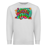 Dove Grey salty soul Premium Sweatshirt - AdoDesignShop