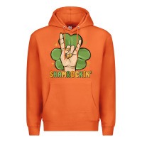 Carrot st. patrick's day shamrockin' Premium Hoodie - MaliasSmallBusiness