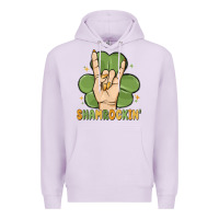 Lilac st. patrick's day shamrockin' Premium Hoodie - MaliasSmallBusiness